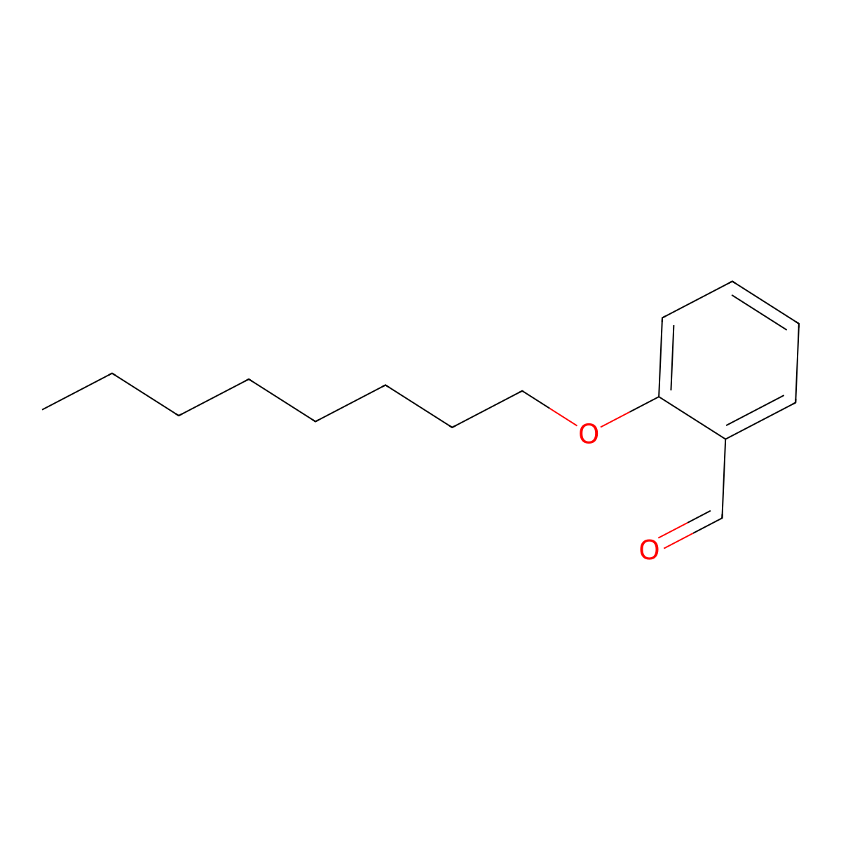 2-(Octyloxy)benzaldehyde molecular structure, CAS 24083-11-2