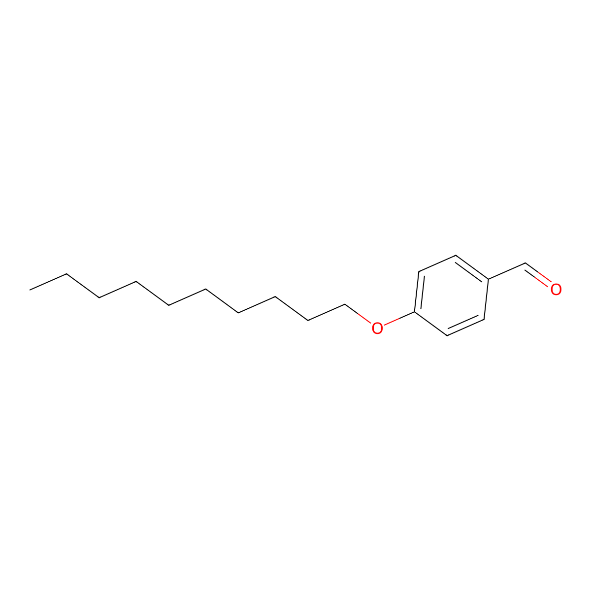 4-(Decyloxy)benzaldehyde molecular structure, CAS 24083-16-7