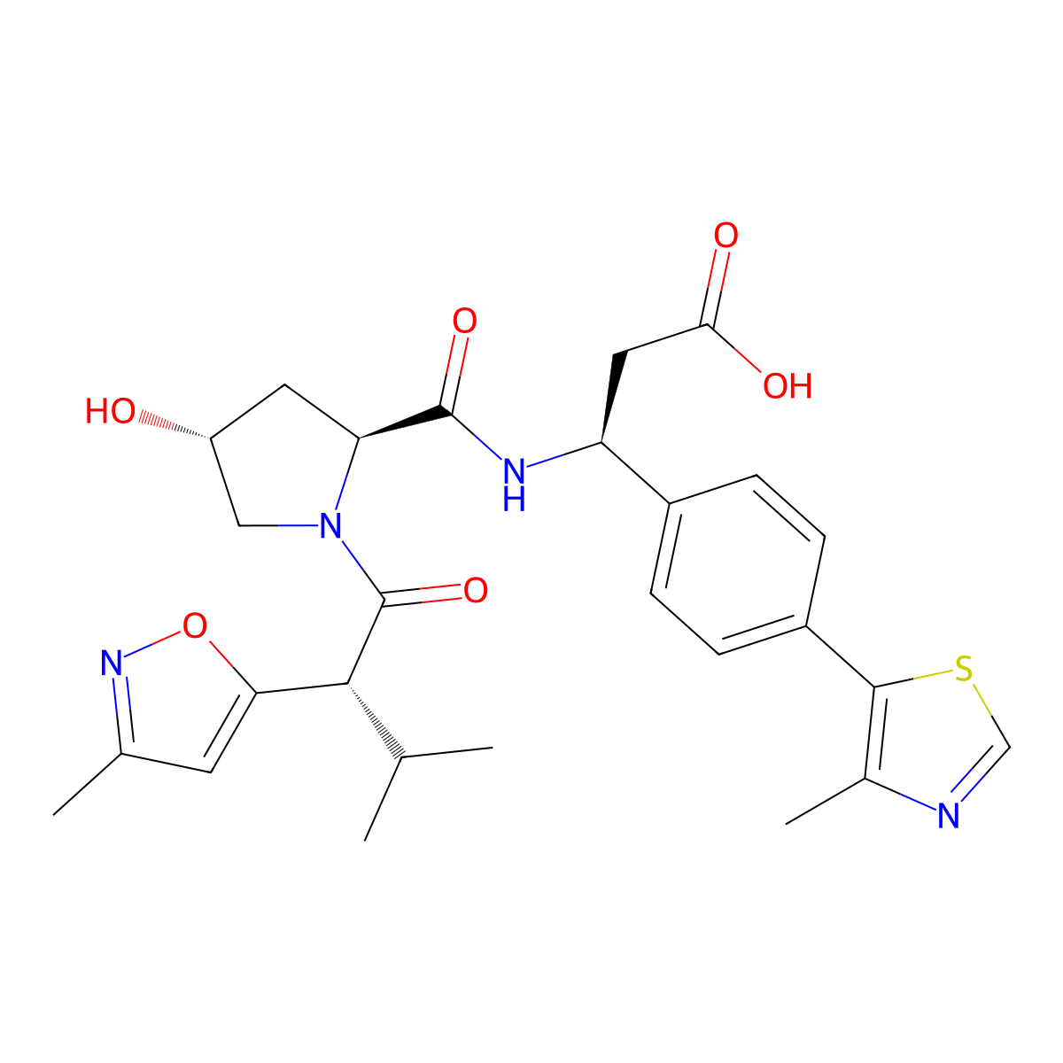 PROTAC PTK6 ligand-1 molecular structure, CAS 2408341-98-8