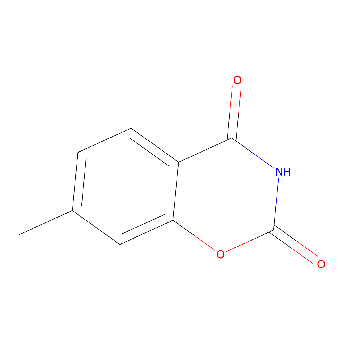 7-Methyl-2H-1,3-benzoxazine-2,4(3H)-dione molecular structure, CAS 24088-77-5