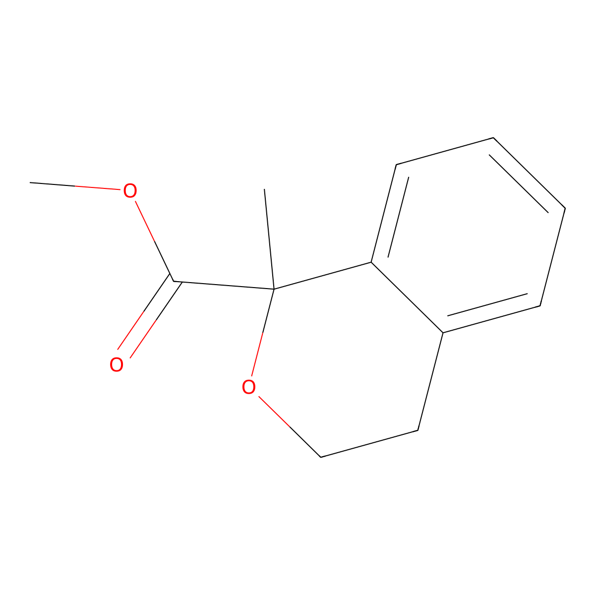 Methyl 1-methylisochroman-1-carboxylate molecular structure, CAS 2408814-12-8
