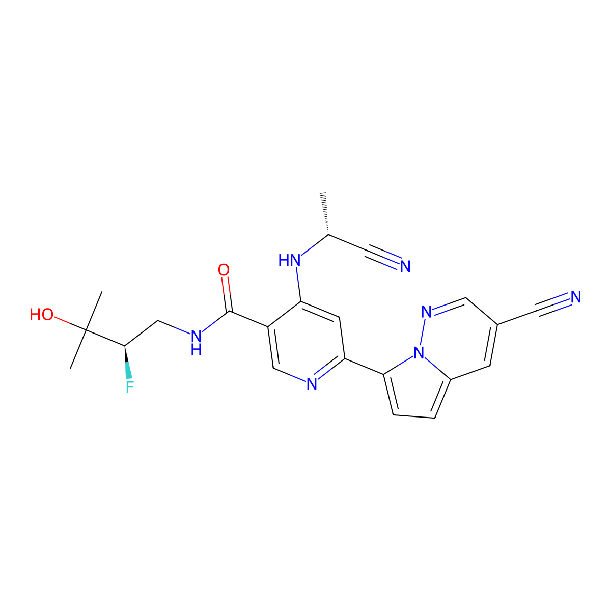 Edecesertib molecular structure, CAS 2408839-73-4