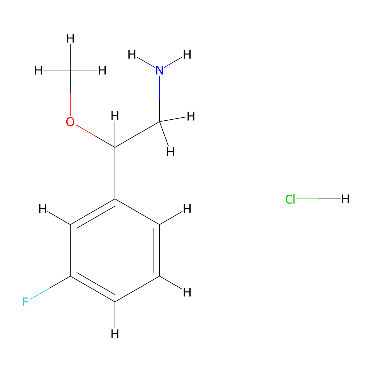 2-(3-Fluorophenyl)-2-methoxyethan-1-aminehydrochloride molecular structure, CAS 2408958-24-5