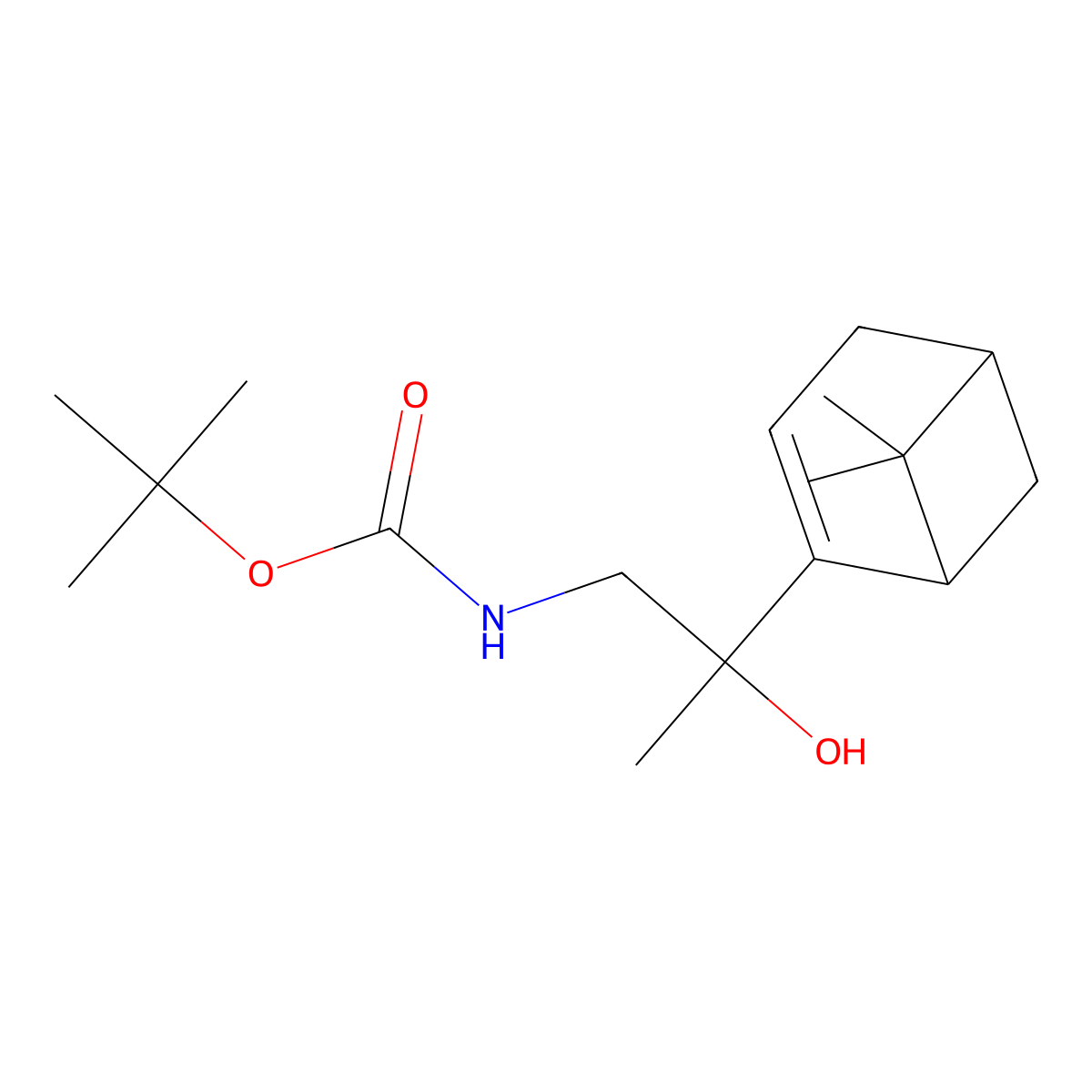 tert-butyl N-(2-{6,6-dimethylbicyclo[3.1.1]hept-2-en-2-yl}-2-hydroxypropyl)carbamate molecular structure, CAS 2408965-32-0