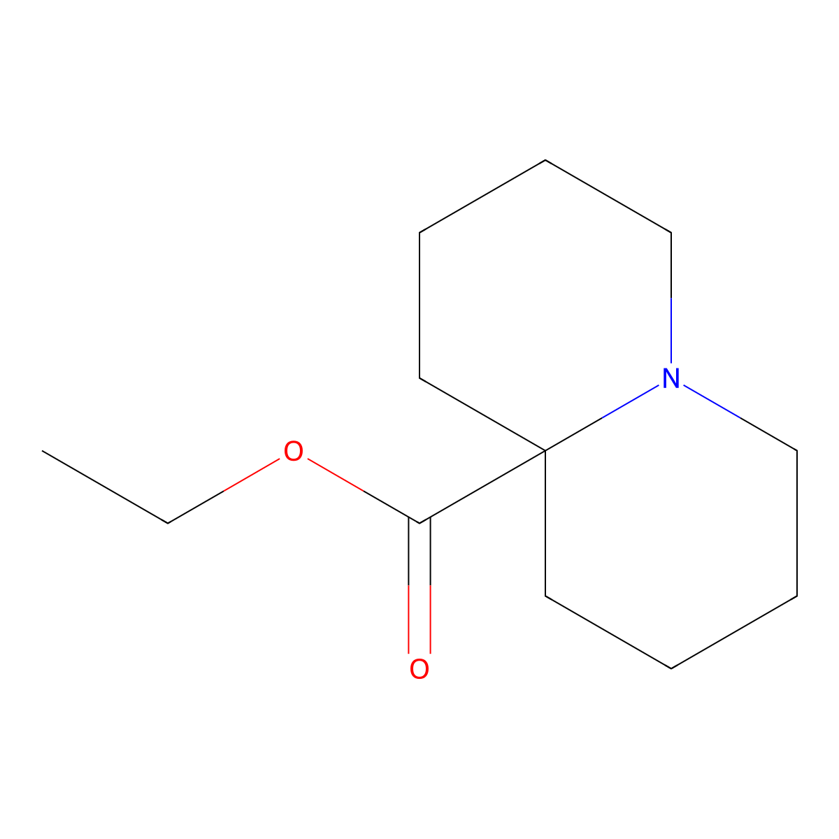 ethyloctahydro-1H-quinolizine-9a-carboxylate molecular structure, CAS 2408969-54-8