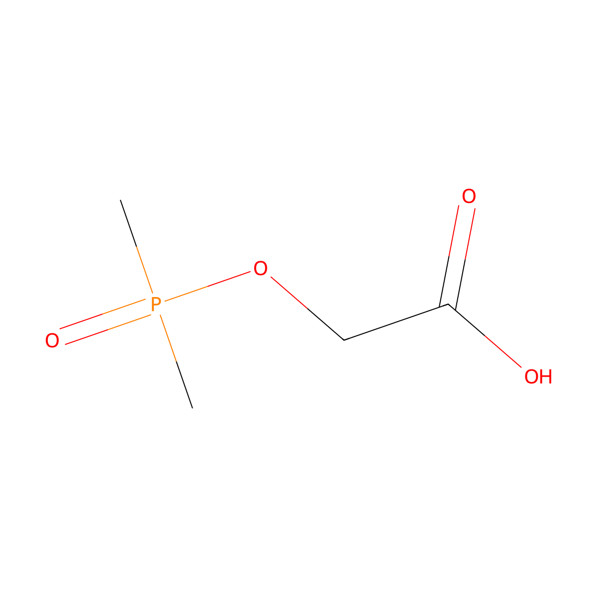 2-[(Dimethylphosphoryl)oxy]aceticacid molecular structure, CAS 2408972-70-1