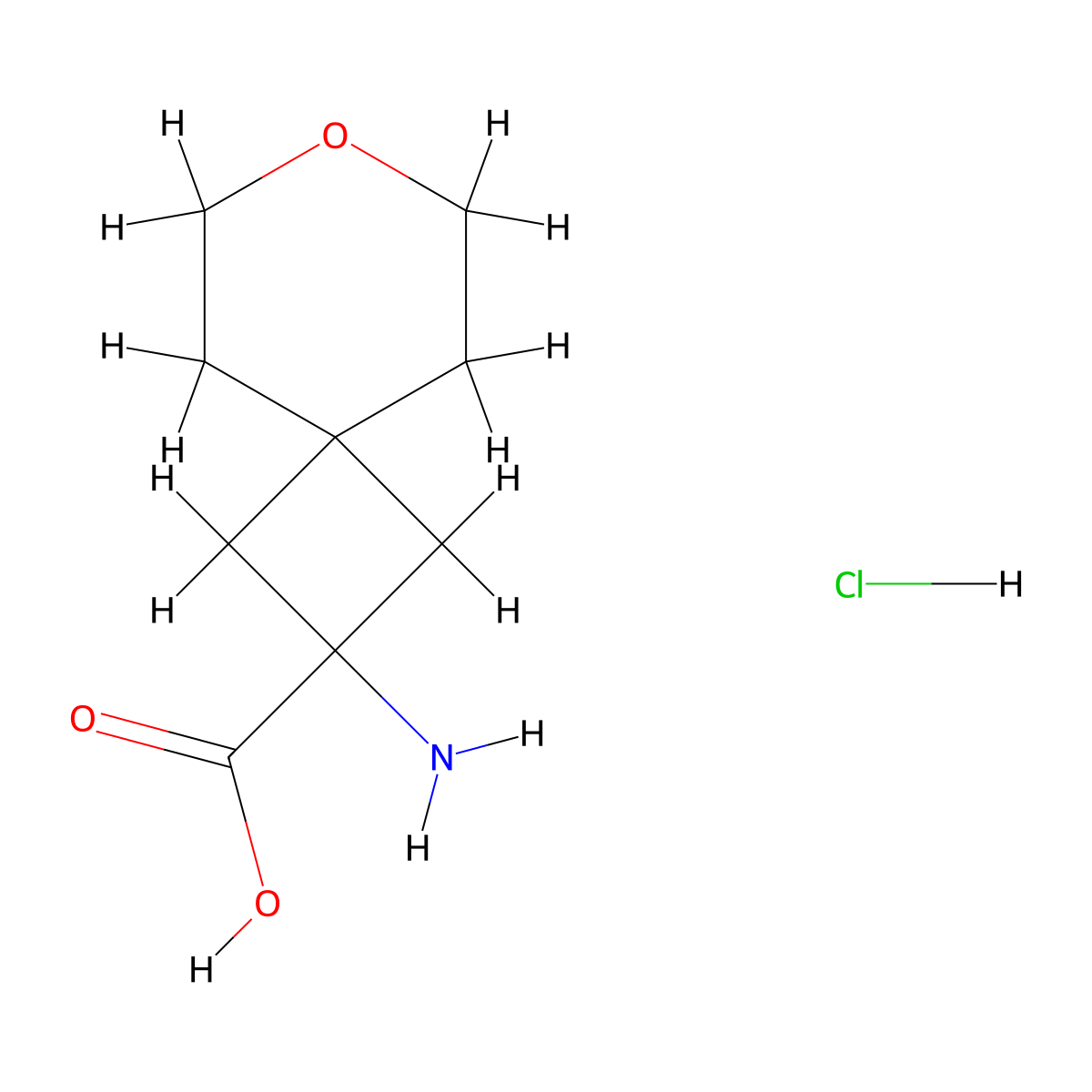 2-Amino-7-oxaspiro[3.5]nonane-2-carboxylicacidhydrochloride molecular structure, CAS 2408974-44-5
