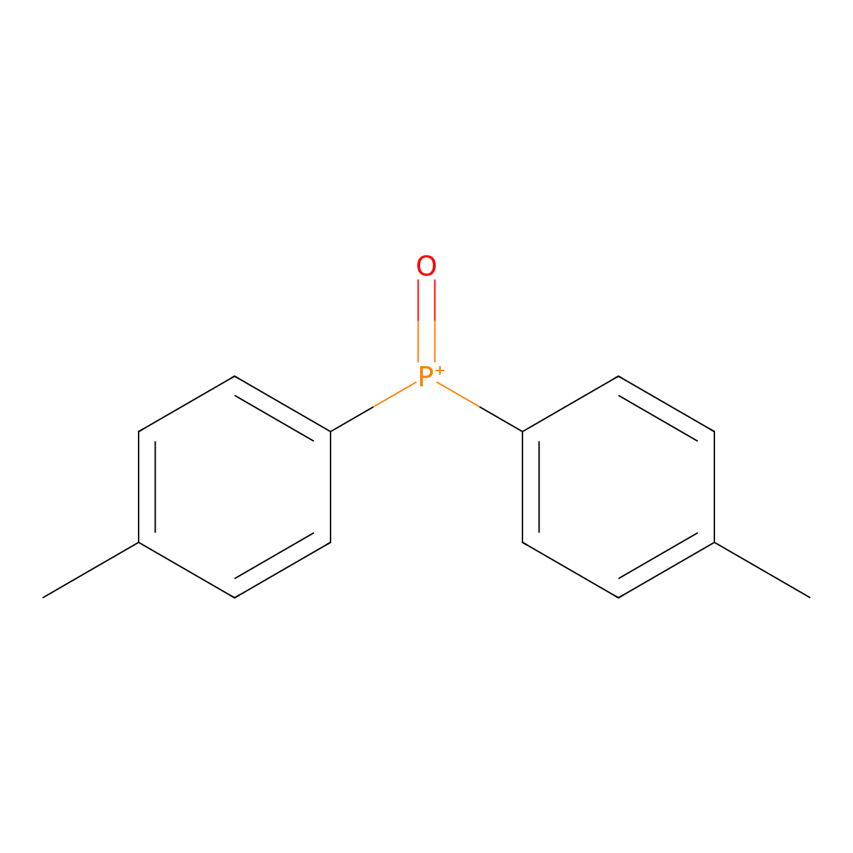Di(p-tolyl)phosphine Oxide molecular structure, CAS 2409-61-2