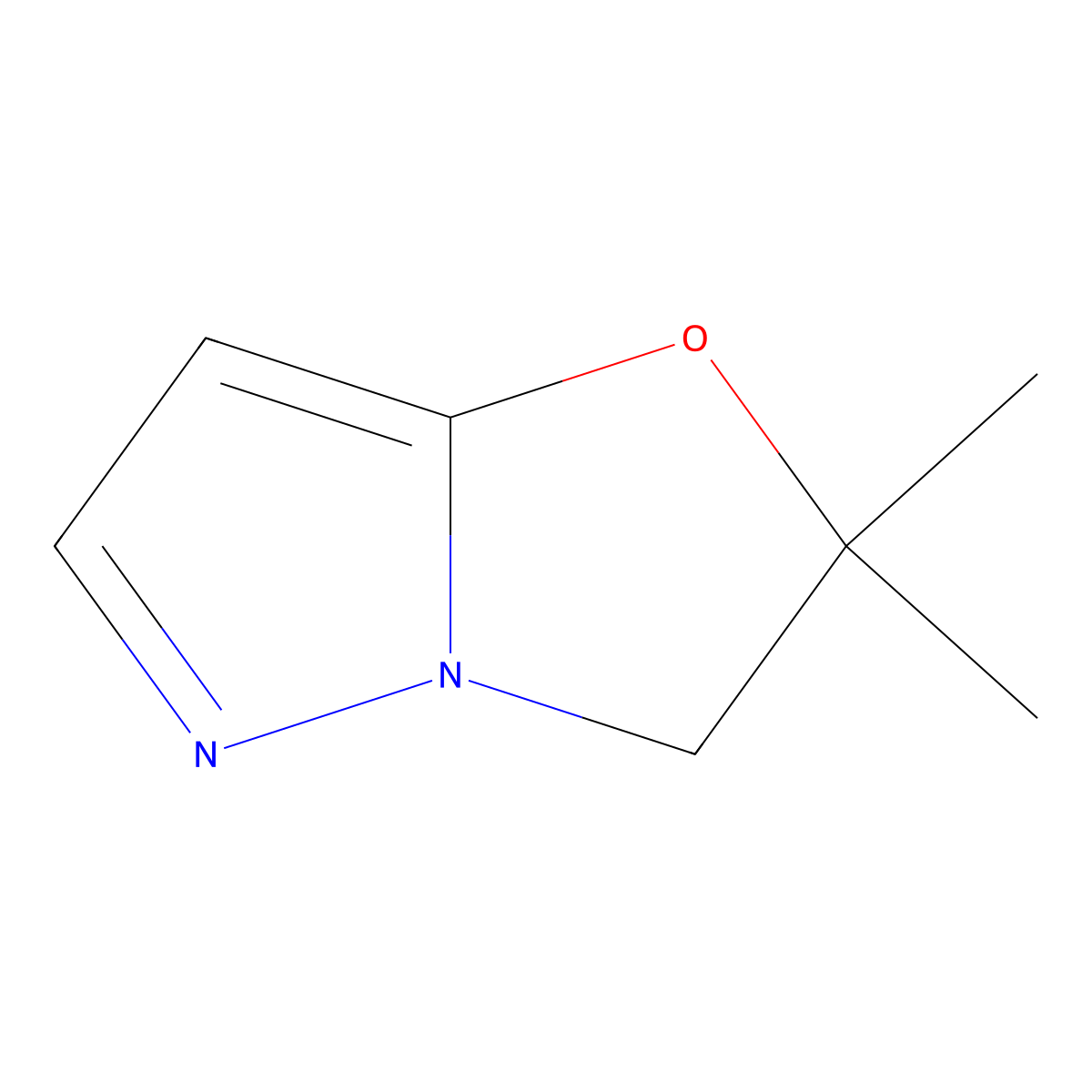 2,2-Dimethyl-2,3-dihydropyrazolo[5,1-b]oxazole molecular structure, CAS 2409128-53-4