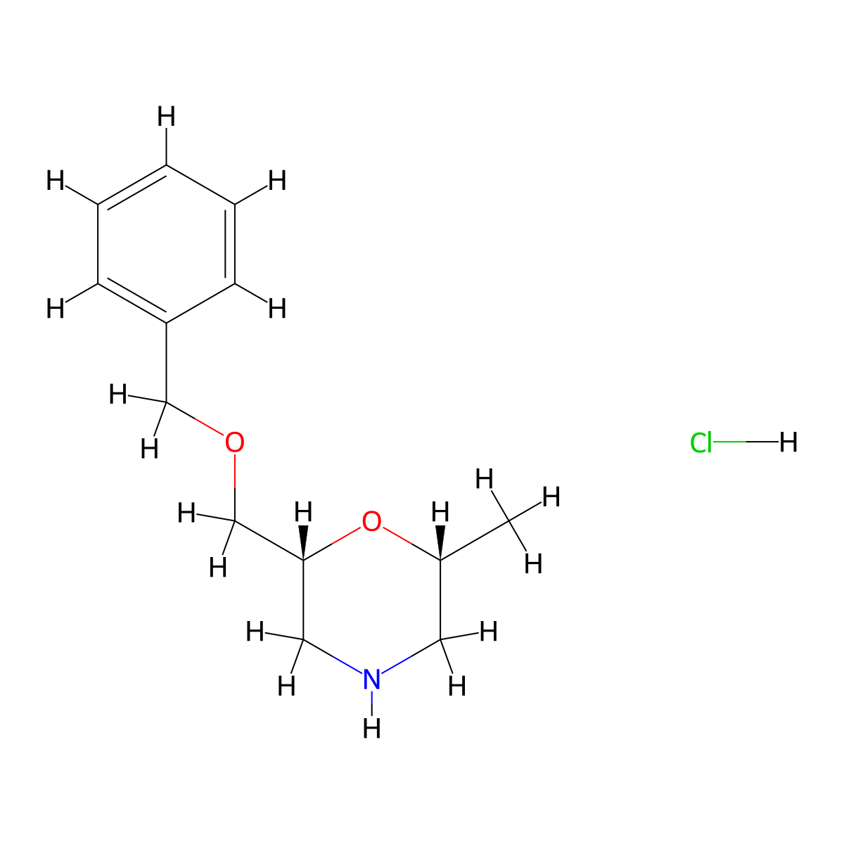 (2R,6R)-2-((benzyloxy)methyl)-6-methylmorpholine hydrochloride molecular structure, CAS 2409589-61-1