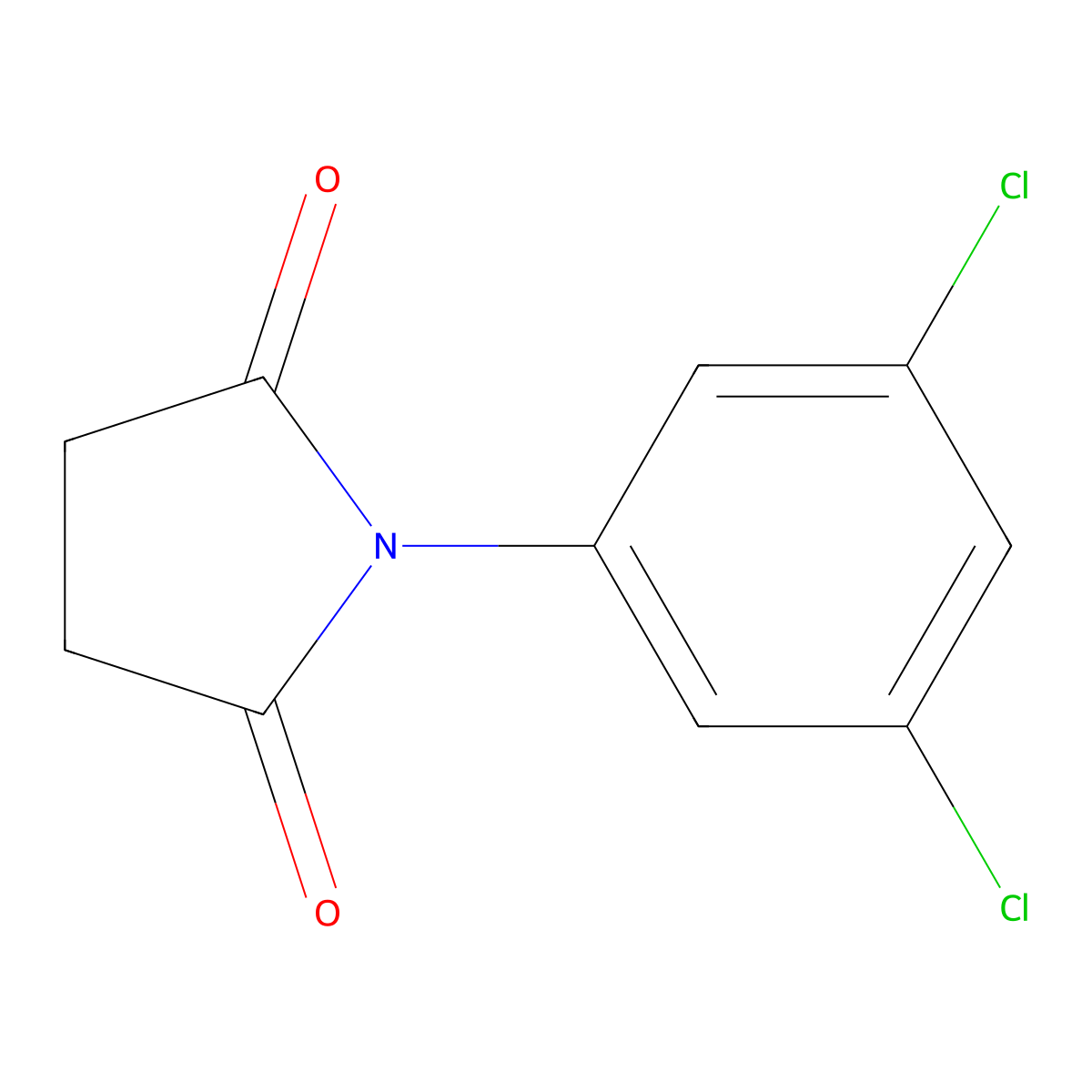 Dimethachlon molecular structure, CAS 24096-53-5