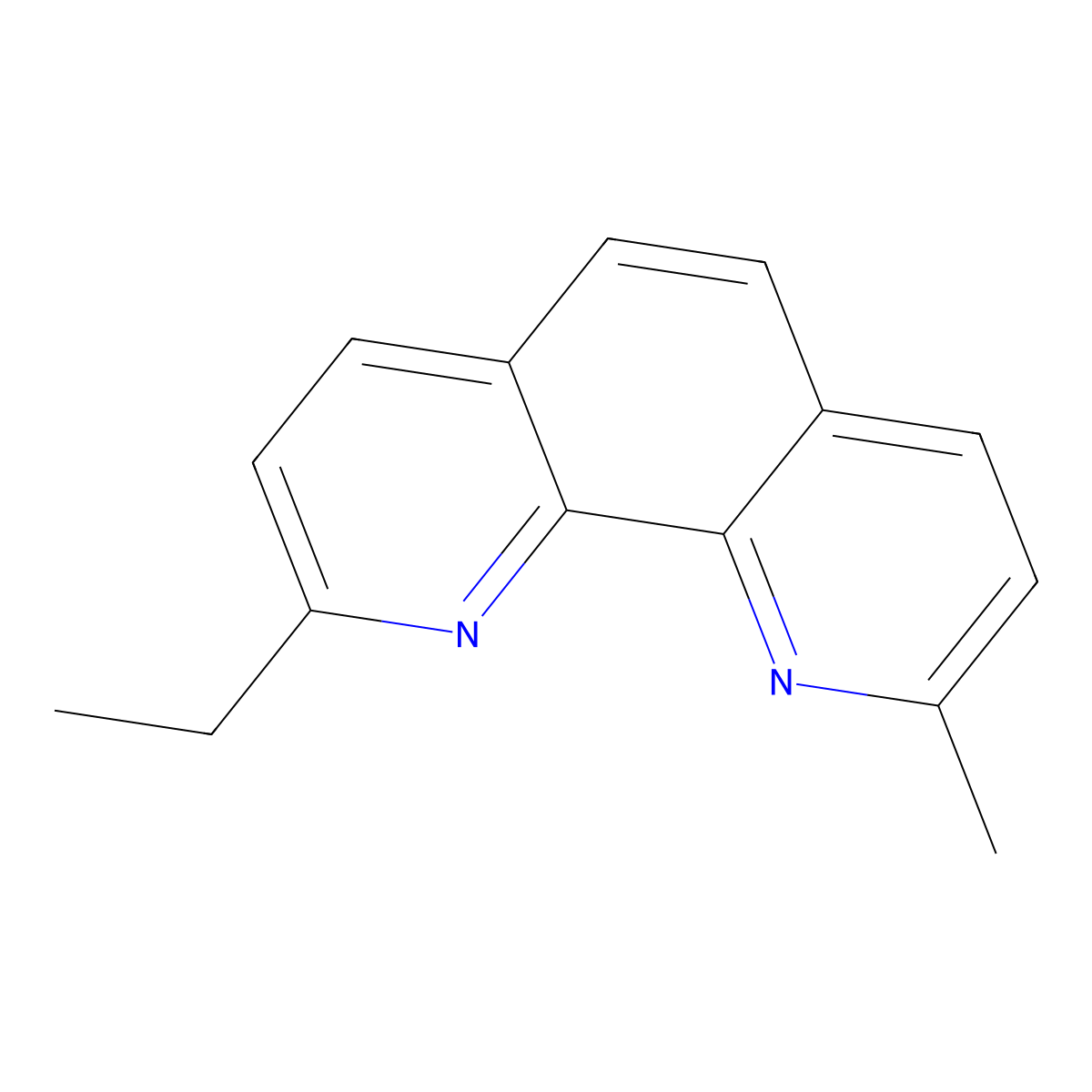 2-Ethyl-9-methyl-1,10-phenanthroline molecular structure, CAS 2409850-95-7