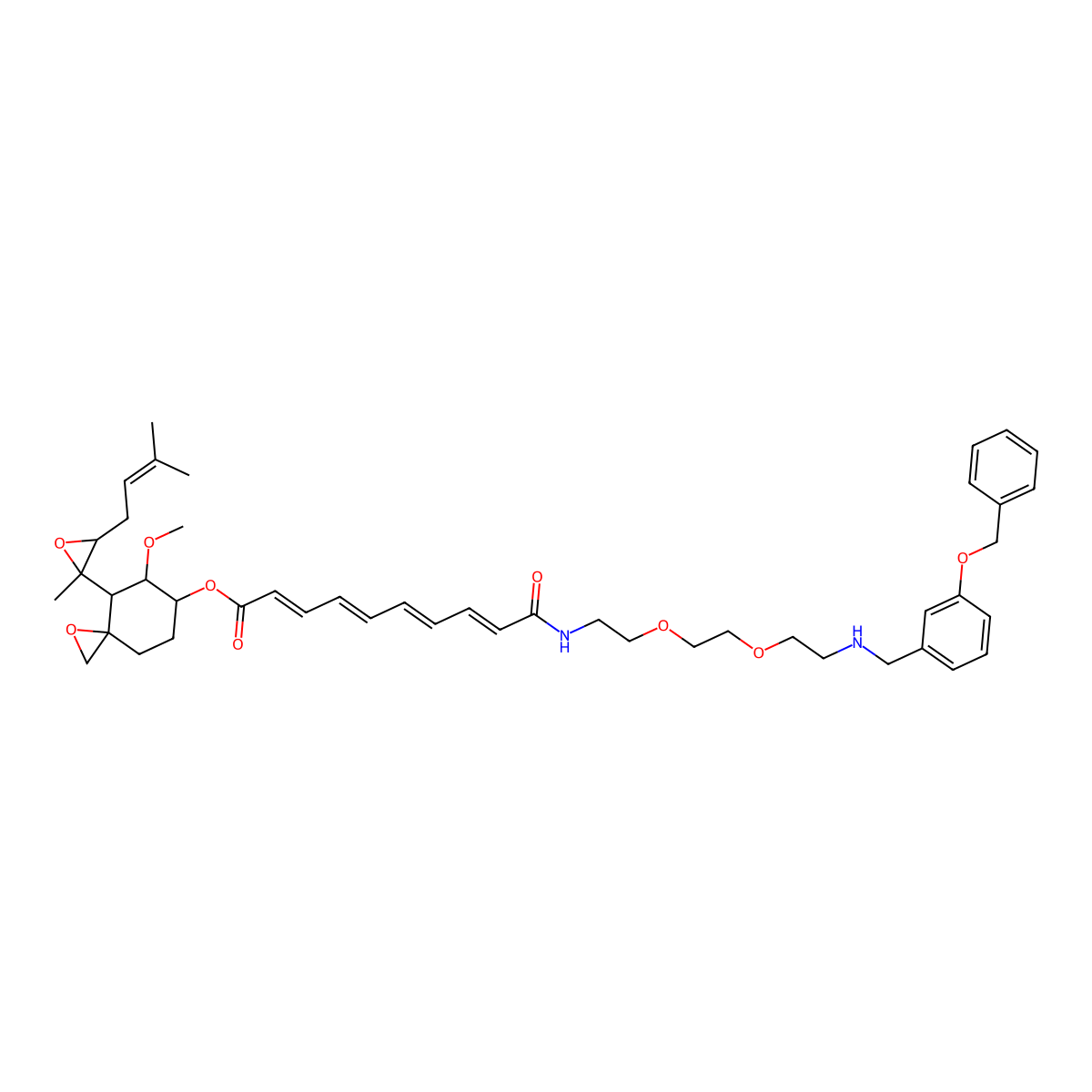 Fumagilin-105 molecular structure, CAS 2410081-58-0