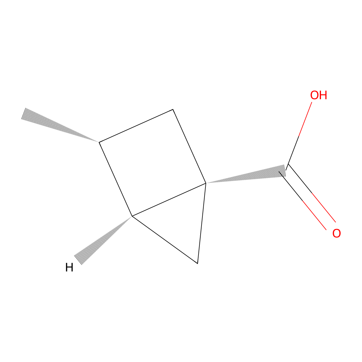 (1S,3R,4S)-3-Methylbicyclo[2.1.0]pentane-1-carboxylic acid molecular structure, CAS 2410594-59-9
