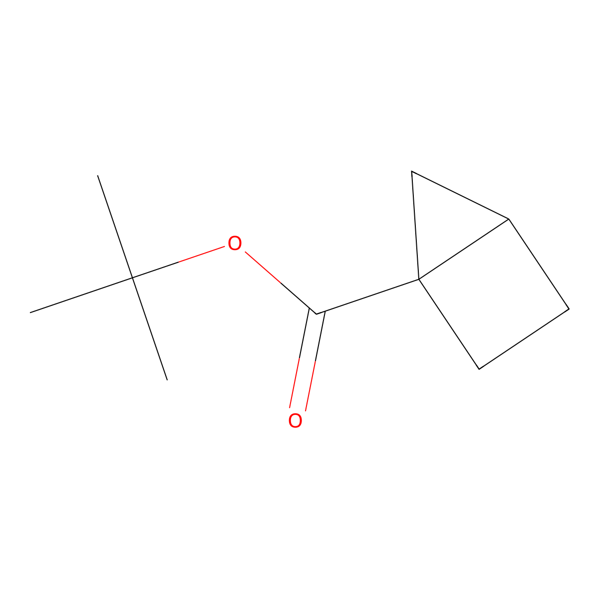 tert-Butyl bicyclo[2.1.0]pentane-1-carboxylate molecular structure, CAS 2410594-86-2