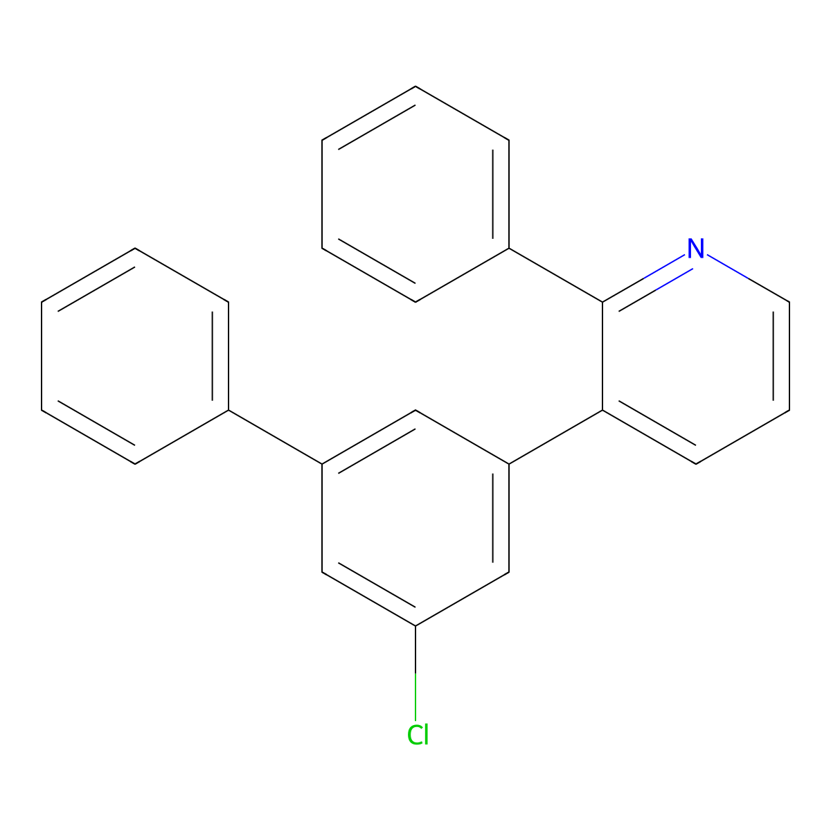 3-(5-Chlorobiphenyl)-2-phenylpyridine molecular structure, CAS 2410989-70-5