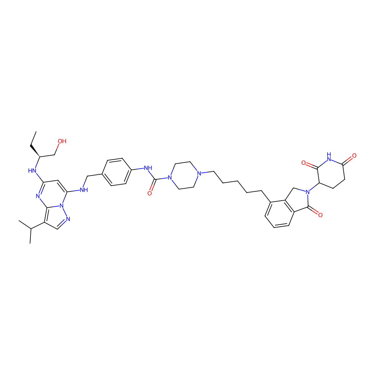 PROTAC CDK9 degrader-4 molecular structure, CAS 2411021-01-5