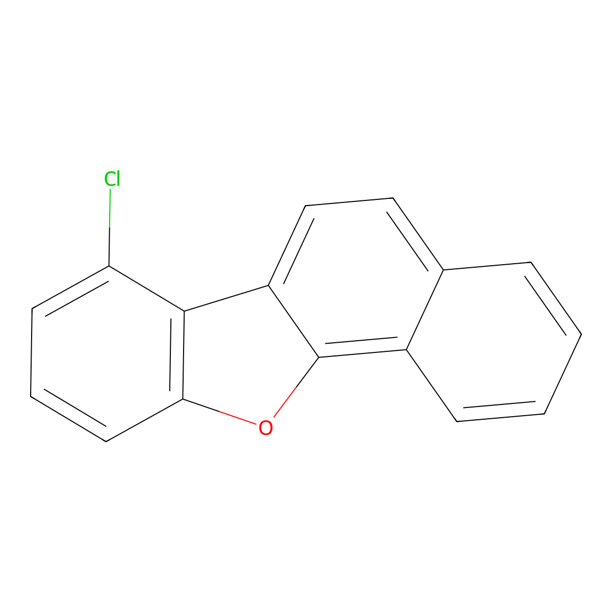 7-Chloronaphtho[1,2-b]benzofuran molecular structure, CAS 2411141-56-3