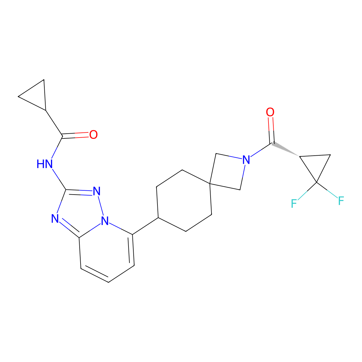 Blovacitinib molecular structure, CAS 2411222-97-2