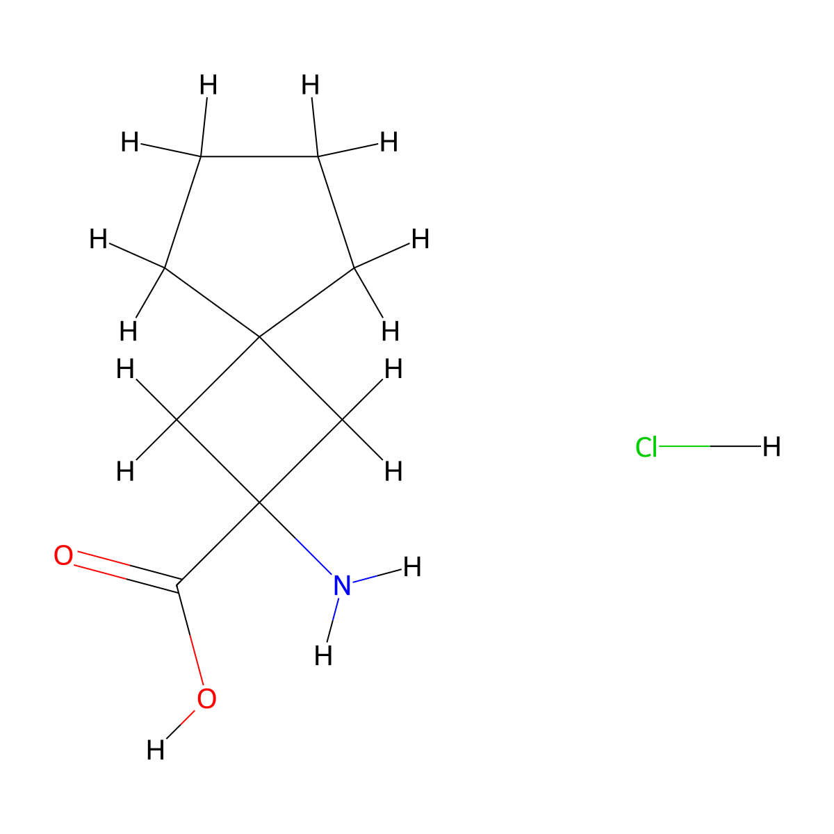 2-Aminospiro[3.4]octane-2-carboxylic acid hydrochloride molecular structure, CAS 2411223-69-1
