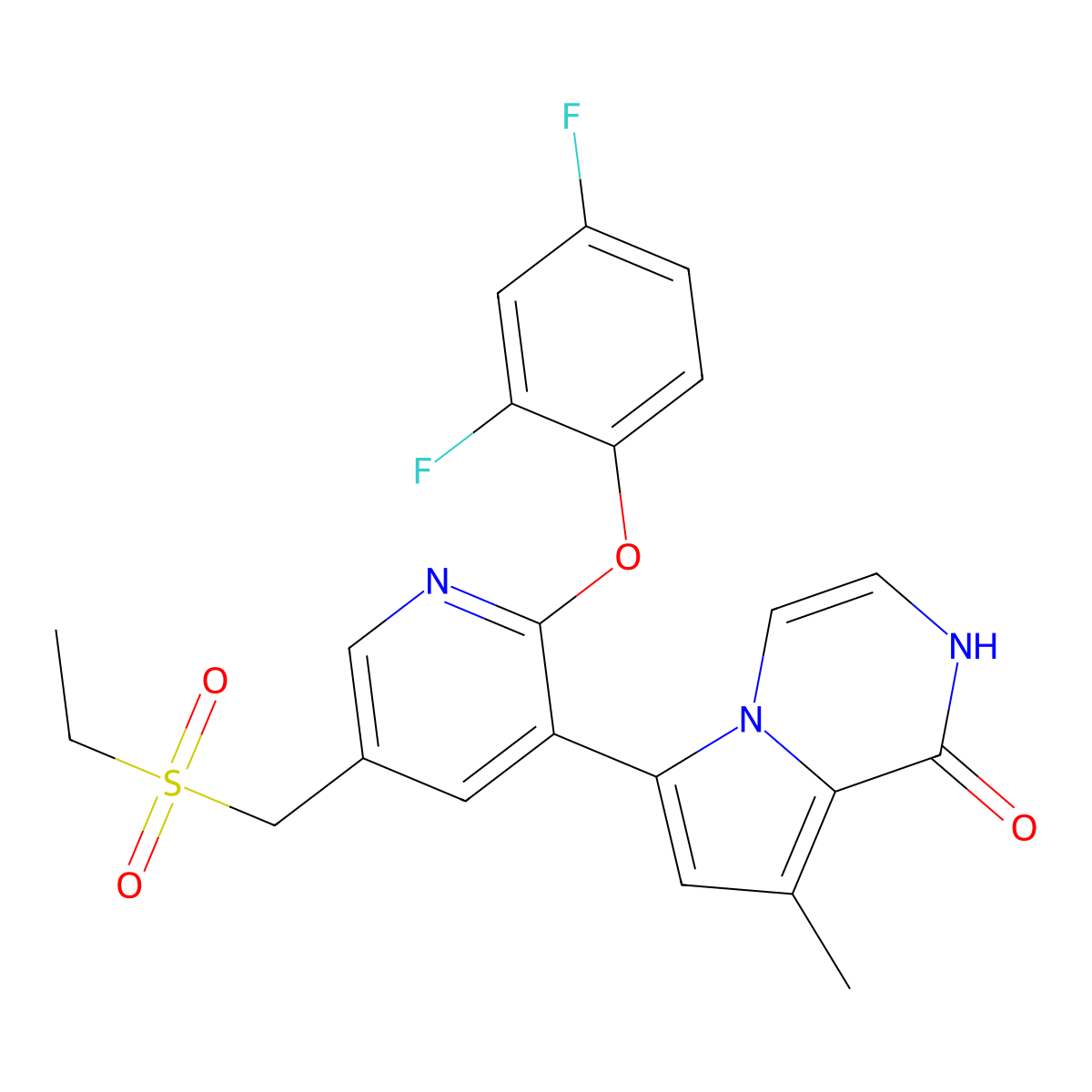 BET bromodomain inhibitor 1 molecular structure, CAS 2411226-02-1