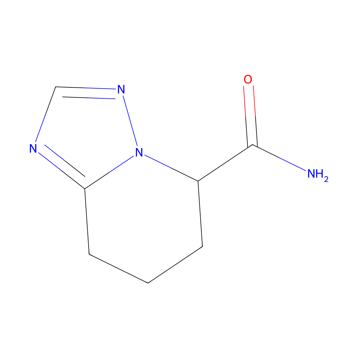 5H,6H,7H,8H-[1,2,4]triazolo[1,5-a]pyridine-5-carboxamide molecular structure, CAS 2411242-11-8