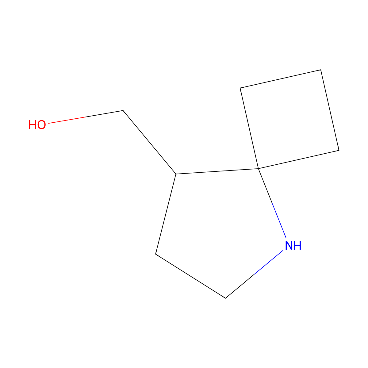 {5-Azaspiro[3.4]octan-8-yl}methanol molecular structure, CAS 2411249-67-5