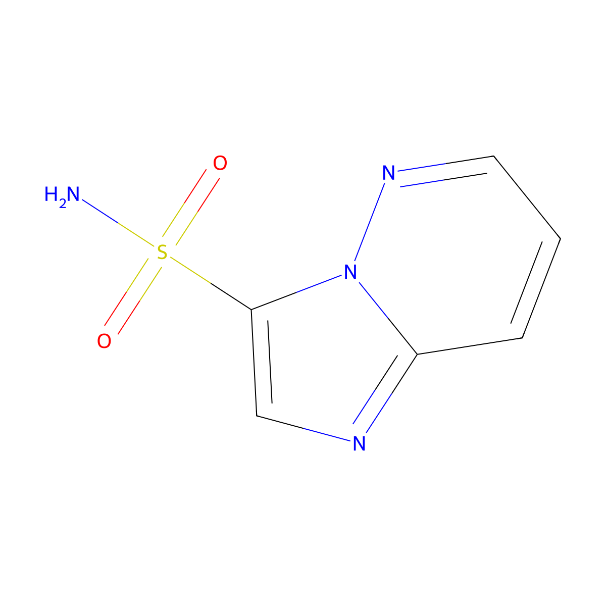 Imidazo[1,2-b]pyridazine-3-sulfonamide molecular structure, CAS 2411271-21-9