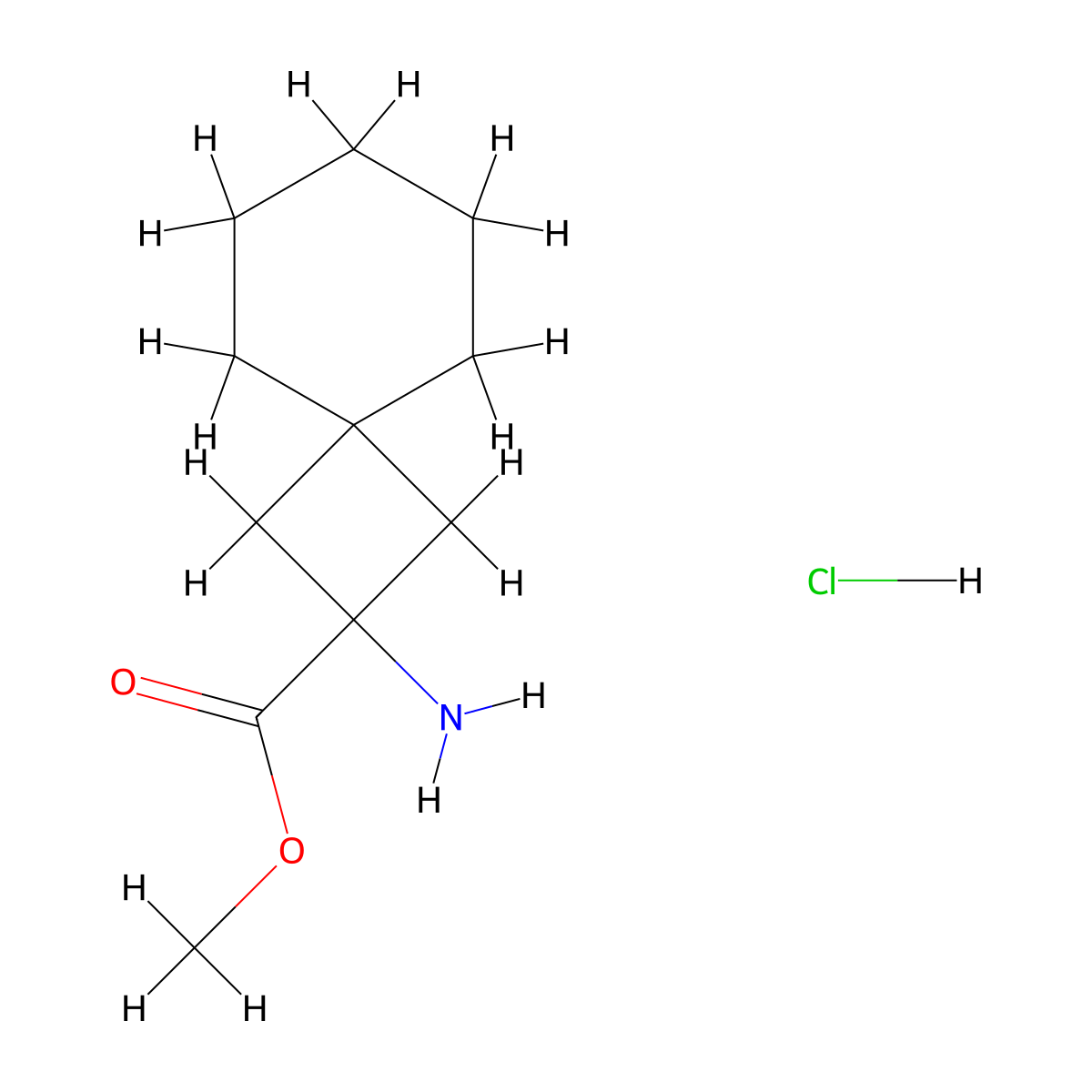 Methyl 2-aminospiro[3.5]nonane-2-carboxylate hydrochloride molecular structure, CAS 2411299-45-9