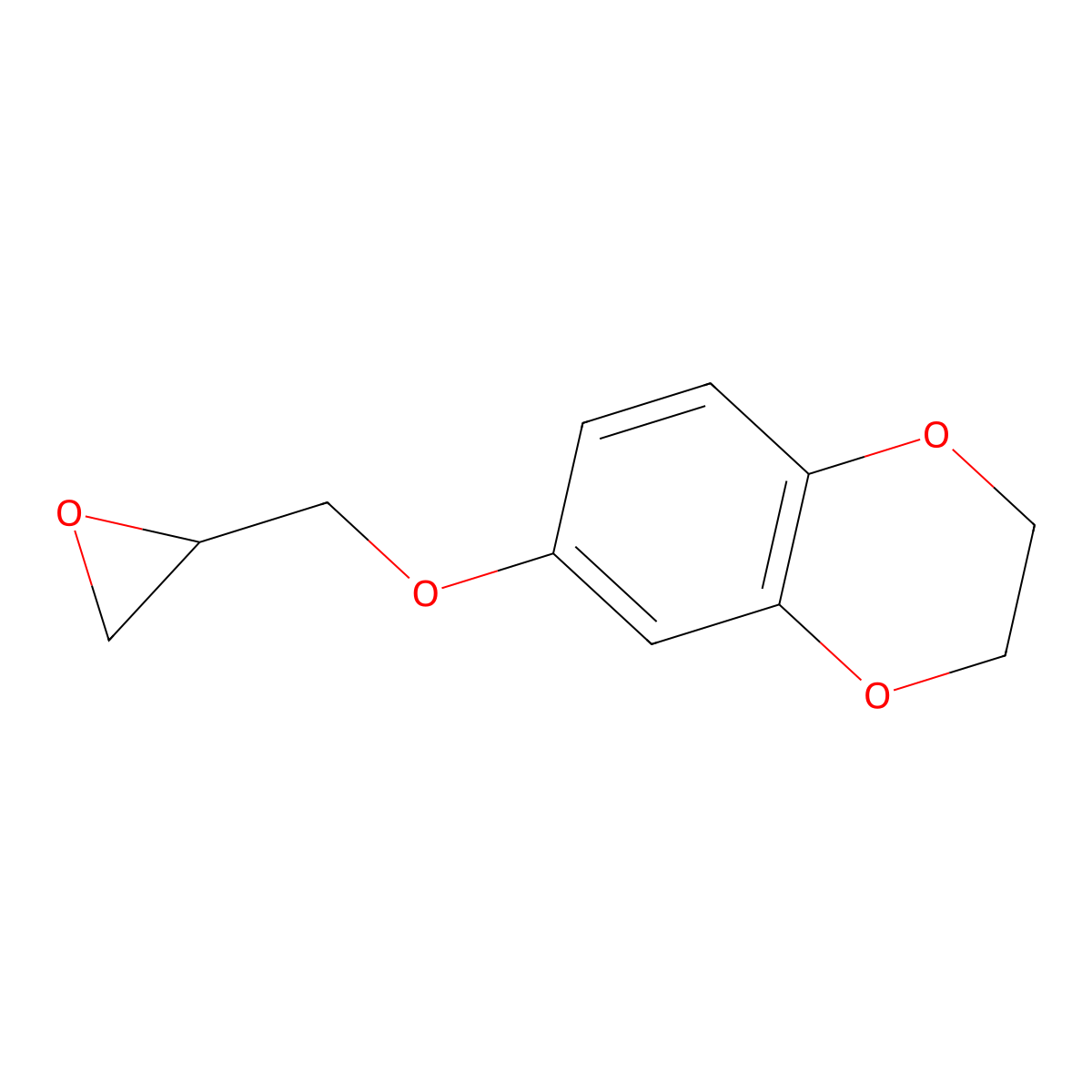 6-[(Oxiran-2-yl)methoxy]-2,3-dihydro-1,4-benzodioxine molecular structure, CAS 2411314-27-5