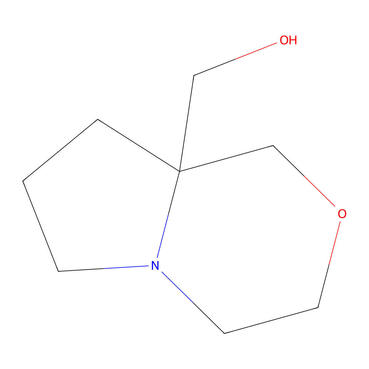 1,3,4,6,7,8-Hexahydropyrrolo[2,1-c][1,4]oxazin-8a-ylmethanol molecular structure, CAS 2411419-61-7