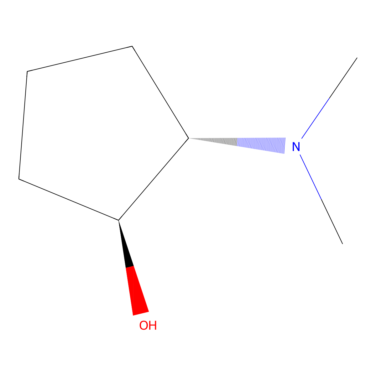 (1S,2S)-2-(dimethylamino)cyclopentanol molecular structure, CAS 2411455-42-8