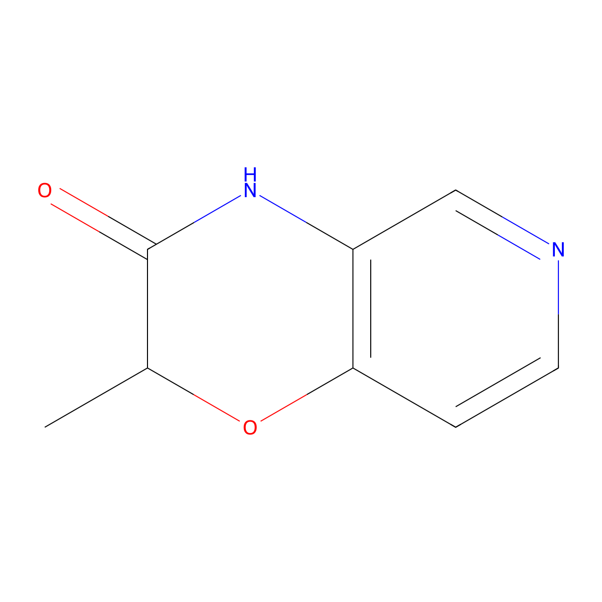 2-methyl-2H,3H,4H-pyrido[4,3-b][1,4]oxazin-3-one molecular structure, CAS 2411573-54-9