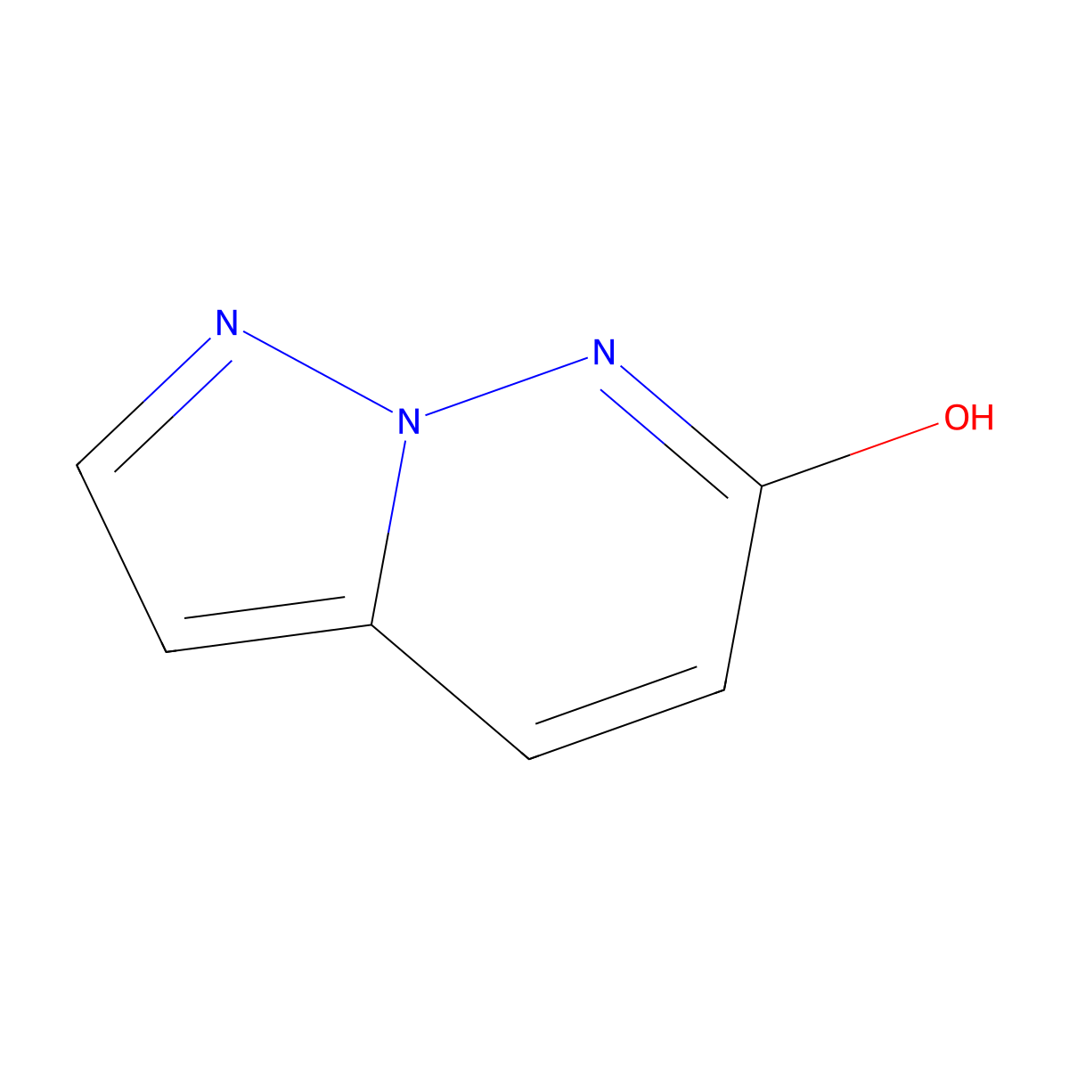 Pyrazolo[1,5-b]pyridazin-6-ol molecular structure, CAS 2411637-09-5
