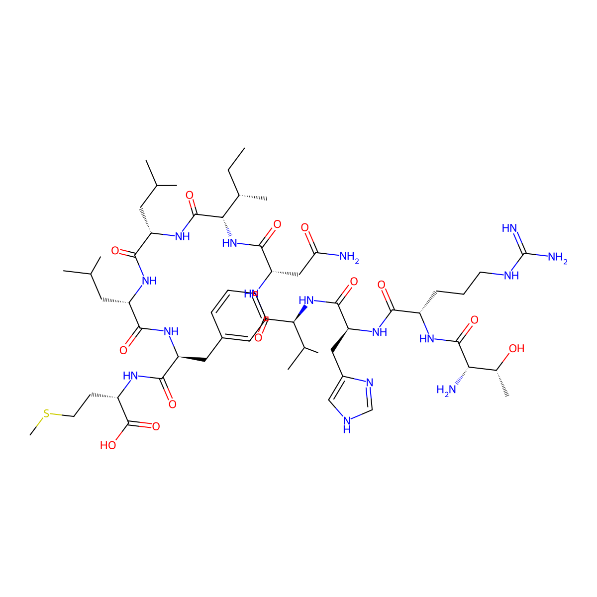 Braftide molecular structure, CAS 2411851-64-2