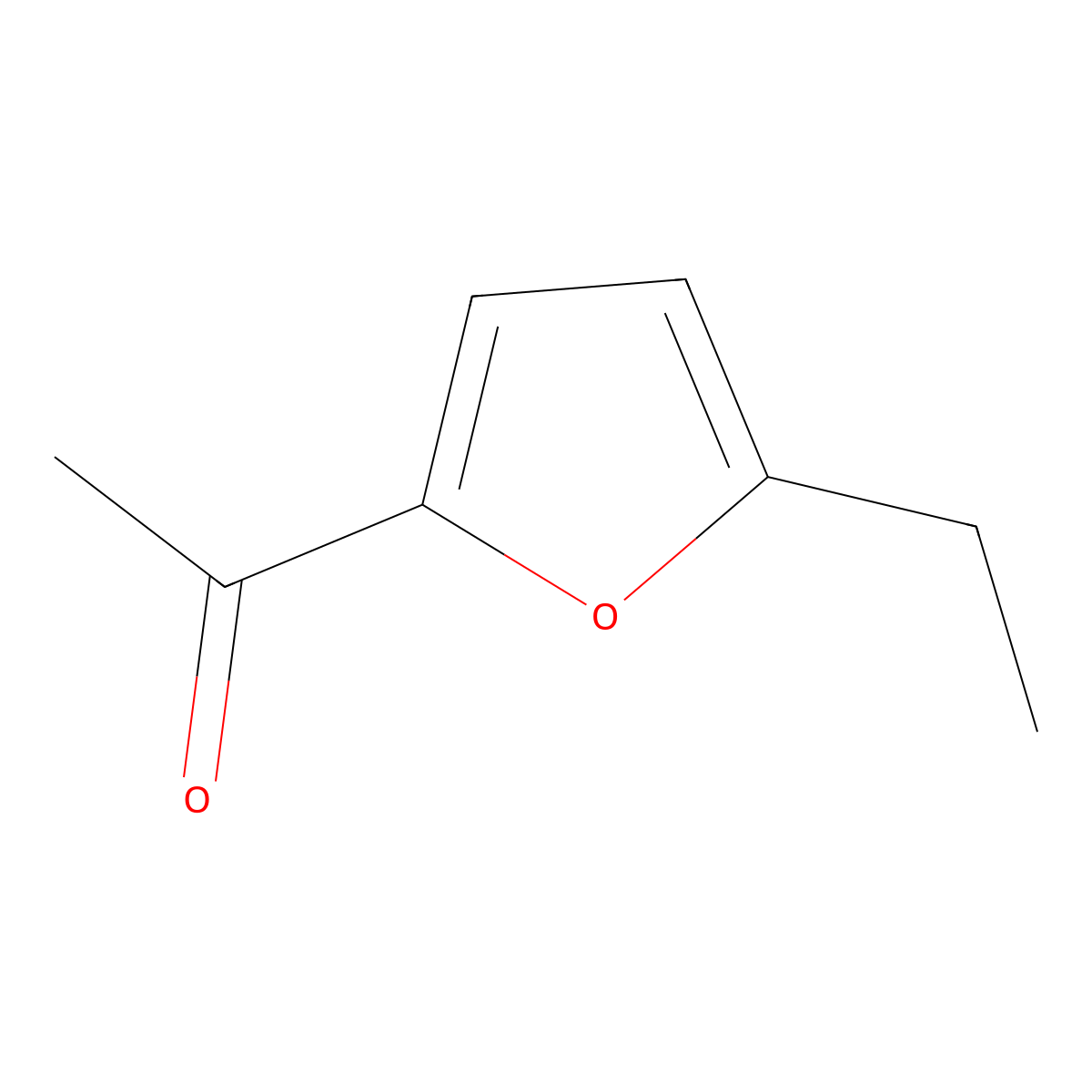 1-(5-Ethylfuran-2-yl)ethan-1-one molecular structure, CAS 24119-98-0