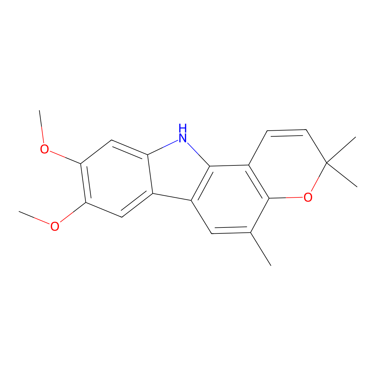 Koenidine molecular structure, CAS 24123-92-0