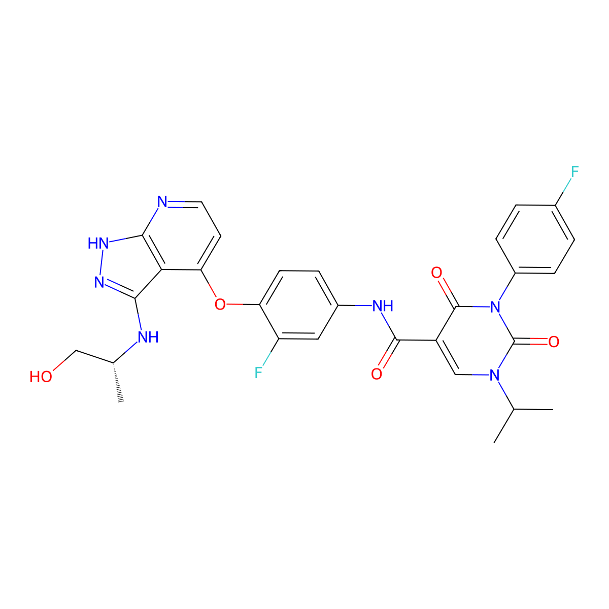 TAM&Met-IN-1 molecular structure, CAS 2412356-57-9
