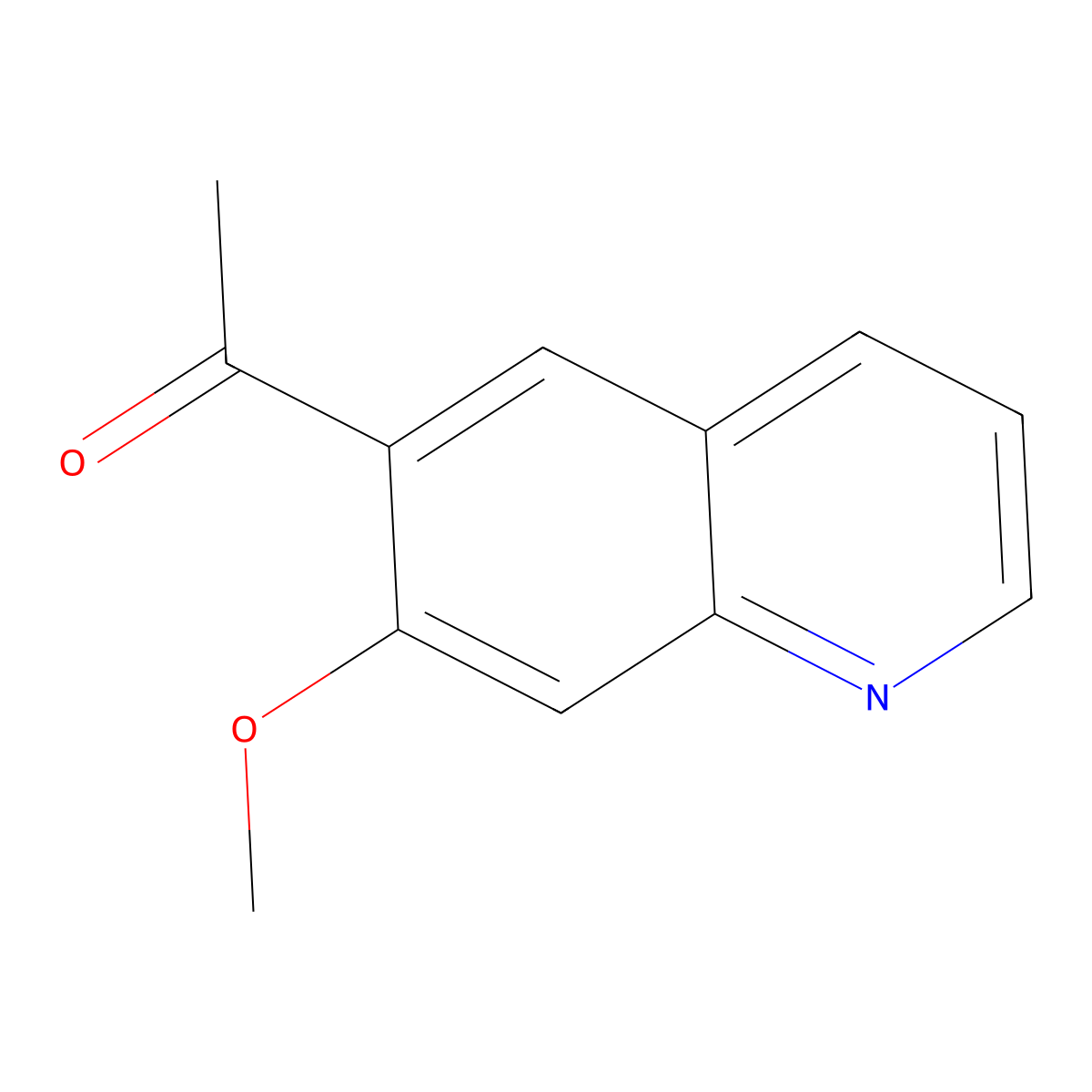 1-(7-Methoxyquinolin-6-yl)ethan-1-one molecular structure, CAS 2412745-99-2