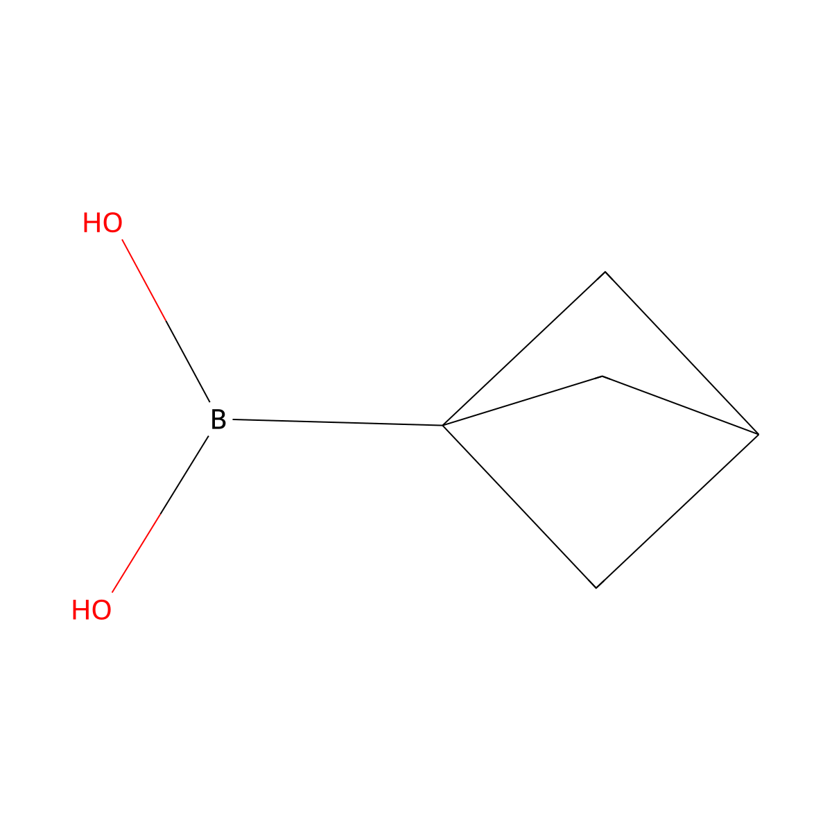 1-Bicyclo[1.1.1]pentanylboronic acid molecular structure, CAS 2412765-14-9