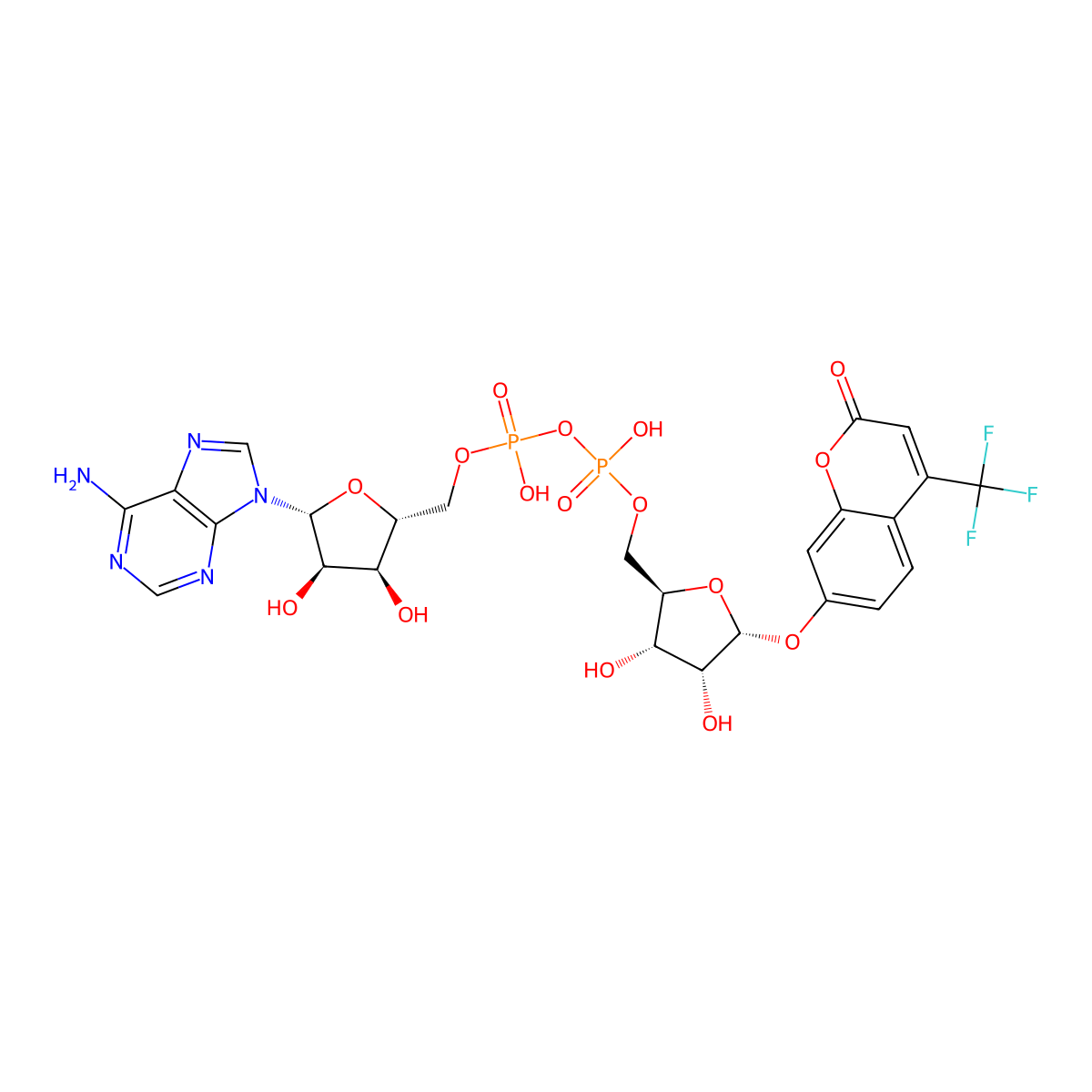 TFMU-ADPr molecular structure, CAS 2412923-11-4