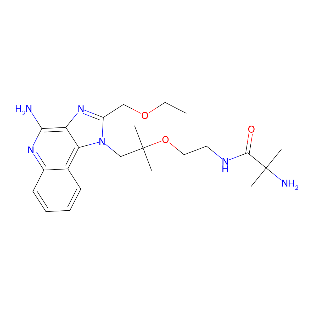 TLR7 agonist 4 molecular structure, CAS 2413016-42-7