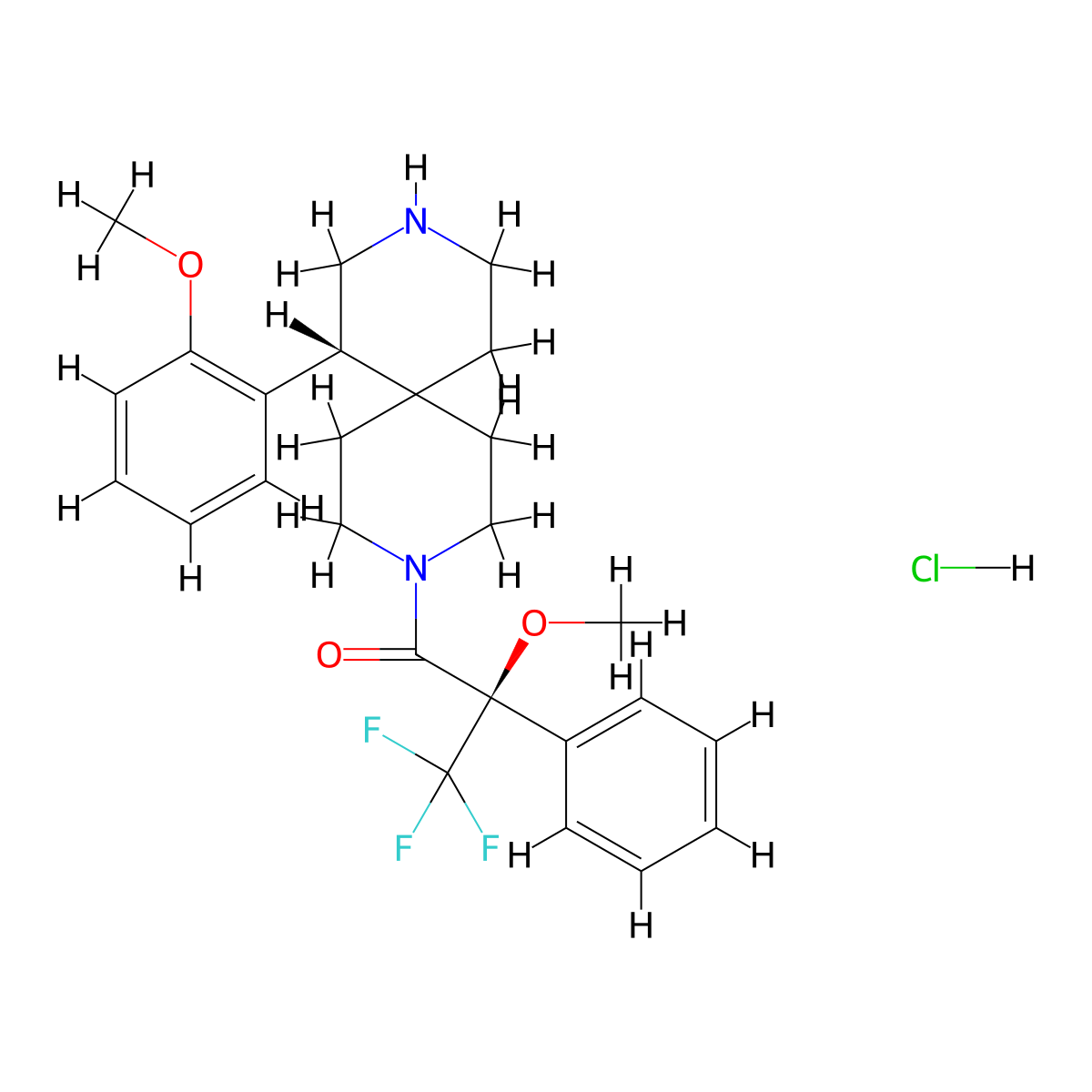BAY-593 (hydrochloride) molecular structure, CAS 2413020-57-0