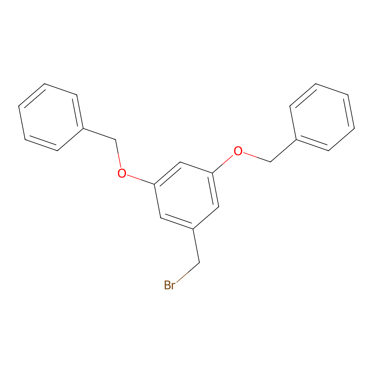 3,5-Bis(benzyloxy)benzyl Bromide molecular structure, CAS 24131-32-6