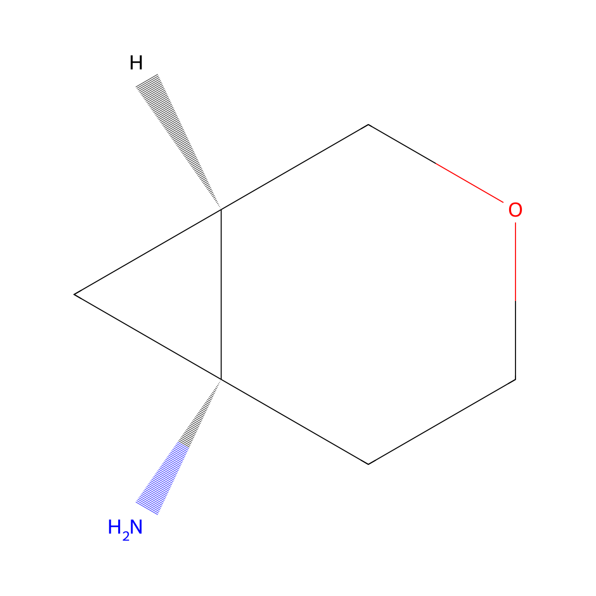 rac-(1R,6S)-3-oxabicyclo[4.1.0]heptan-6-amine molecular structure, CAS 2413846-59-8