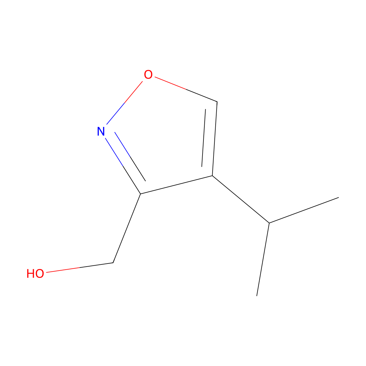 [4-(Propan-2-yl)-1,2-oxazol-3-yl]methanol molecular structure, CAS 2413870-74-1