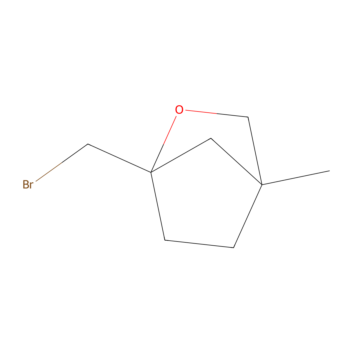 1-(Bromomethyl)-4-methyl-2-oxabicyclo[2.2.1]heptane molecular structure, CAS 2413876-88-5