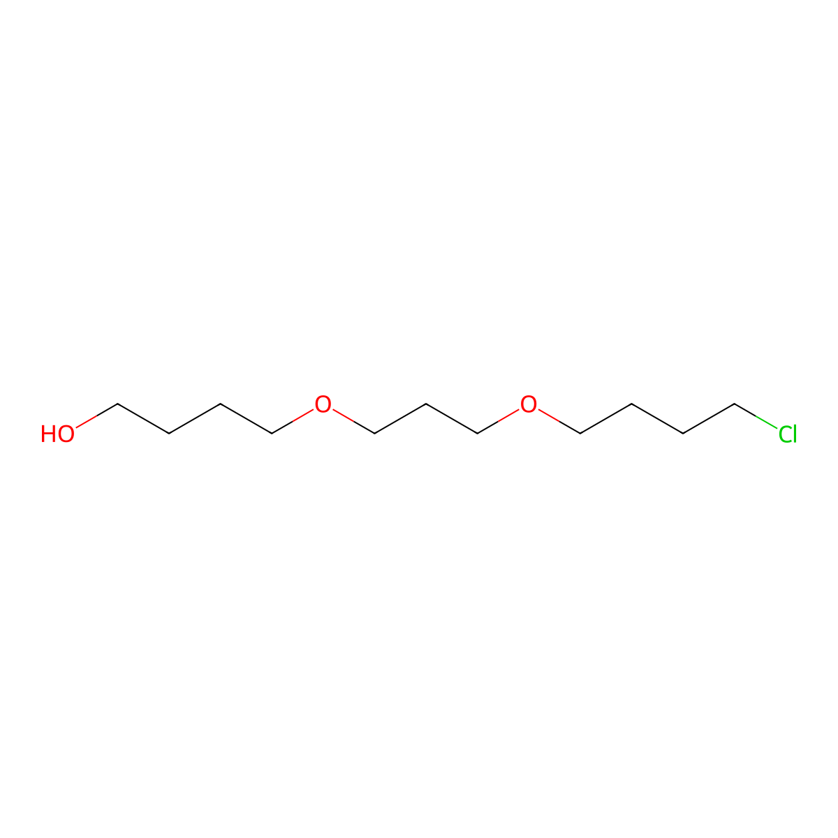 4-[3-(4-Chlorobutoxy)propoxy]butan-1-ol molecular structure, CAS 2413898-23-2