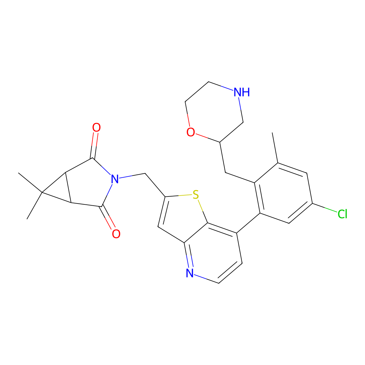 Usp7-IN-7 molecular structure, CAS 2413944-70-2