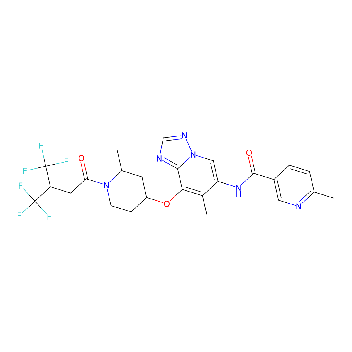 RORgammat Inverse agonist 10 molecular structure, CAS 2413986-35-1